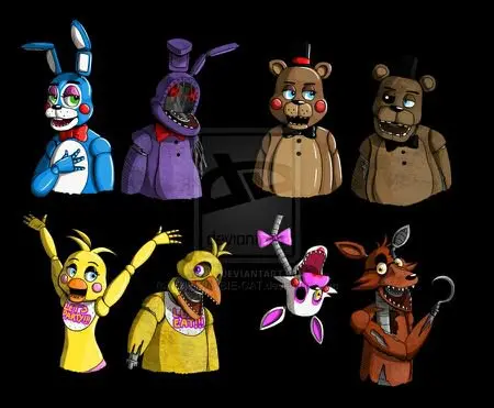 FNaF 2 TMG Puzzle - puzzle online