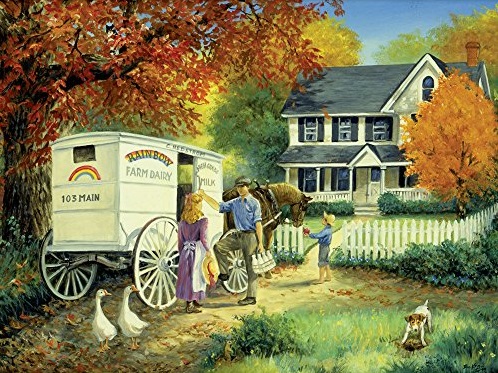 Paisagem rural de outono. puzzle online