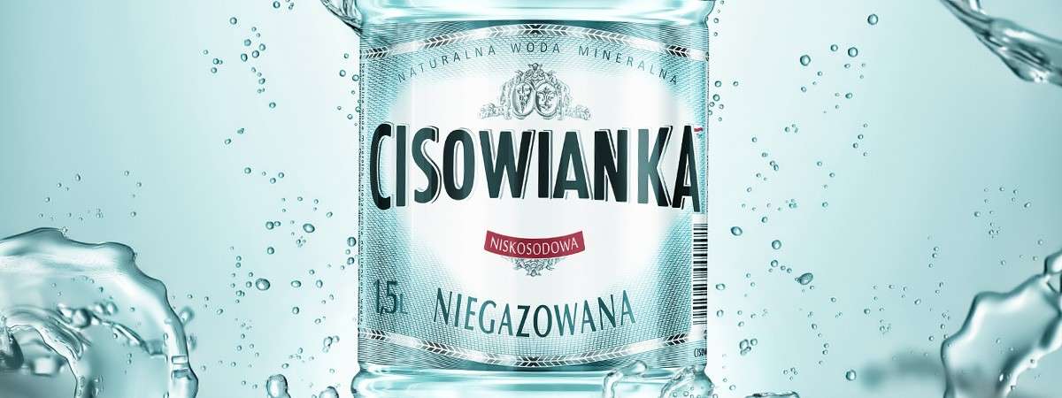 Cisowianka vatten pussel på nätet