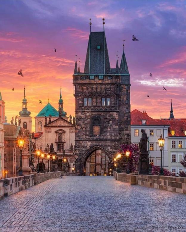 Prag, Tjeckien Pussel online