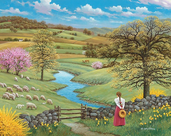 The charms of spring. jigsaw puzzle online
