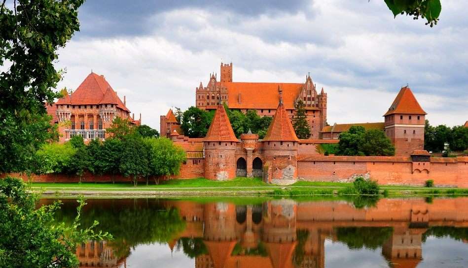 польські замки онлайн пазл