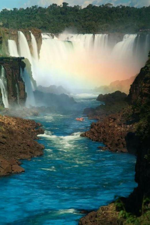 Бразильский водопад онлайн-пазл