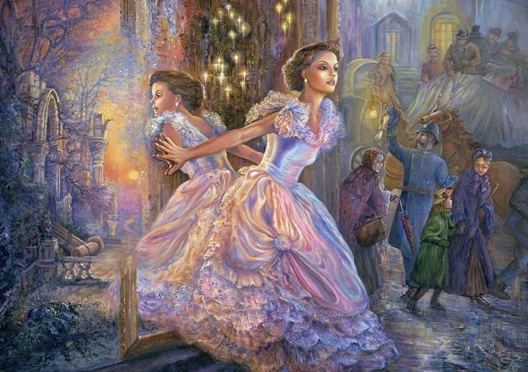 Dipinto di Josephine Wall. puzzle online