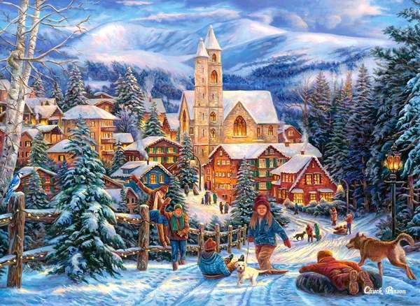 Distracție de iarnă. puzzle online