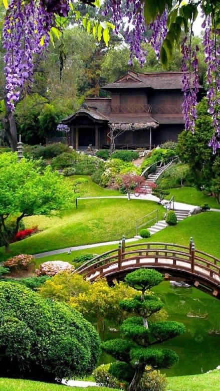 O frumoasă grădină thailandeză puzzle online