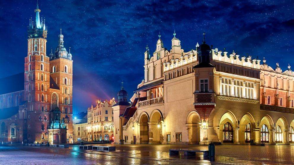 the center of all Poland jigsaw puzzle online