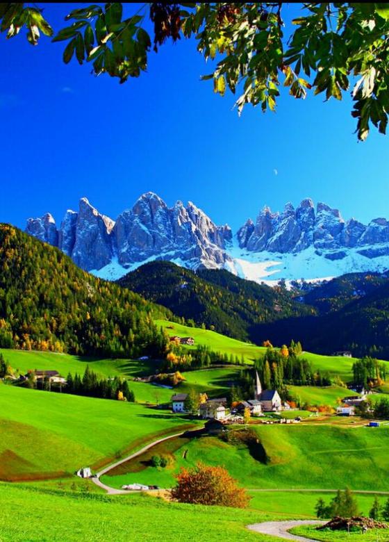 Швейцарский пейзаж. онлайн-пазл