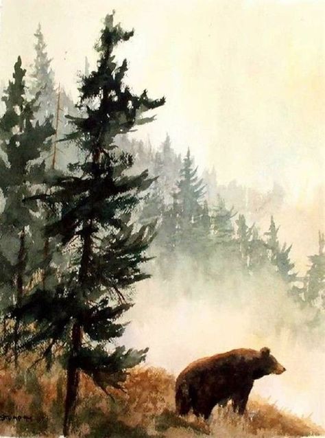 Urso na floresta puzzle online
