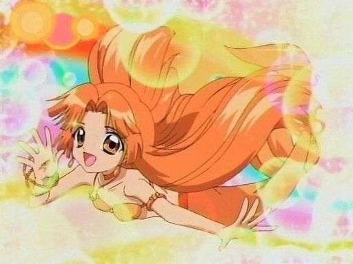 橘色真珠美人魚公主 星羅 пазл онлайн
