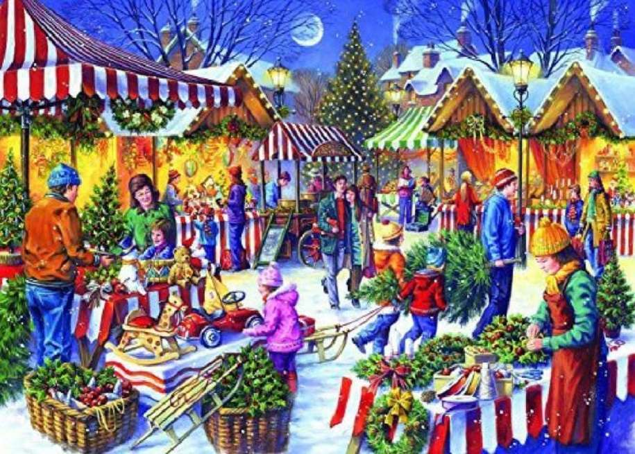 Різдвяні базари. пазл онлайн