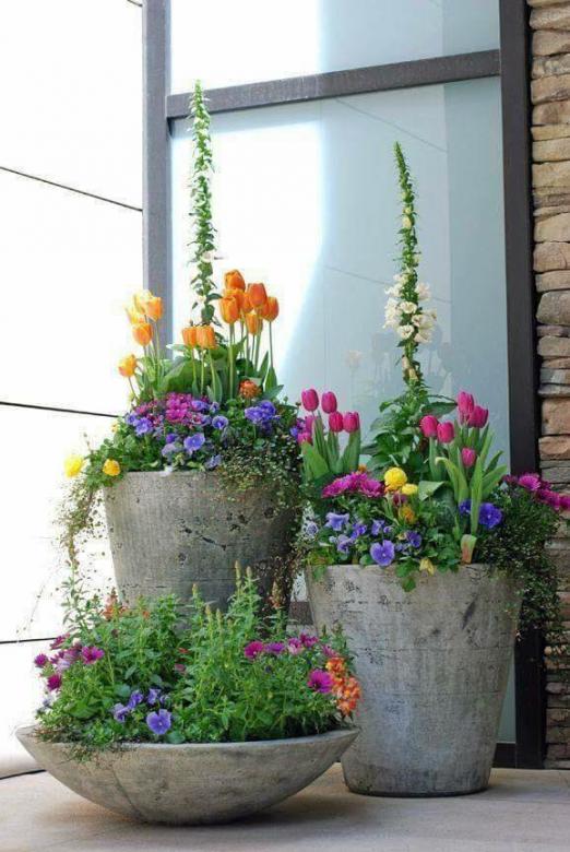 prachtige bloemen in potten legpuzzel online