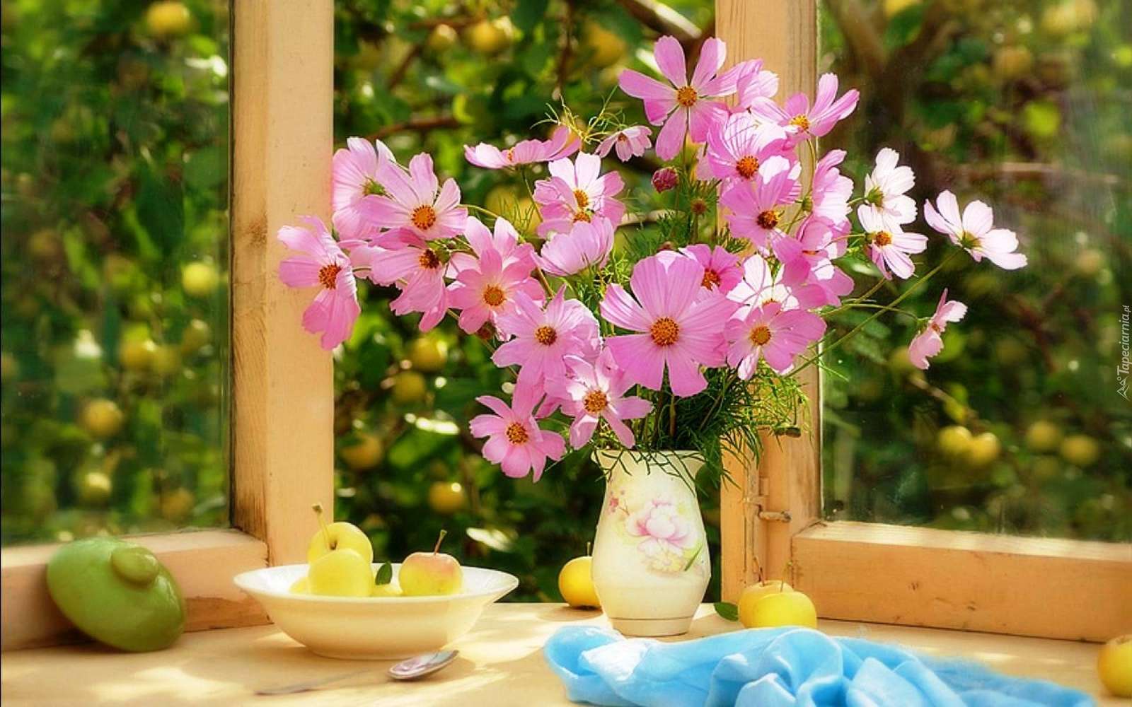 vase à fleurs fleurs fenêtre puzzle en ligne