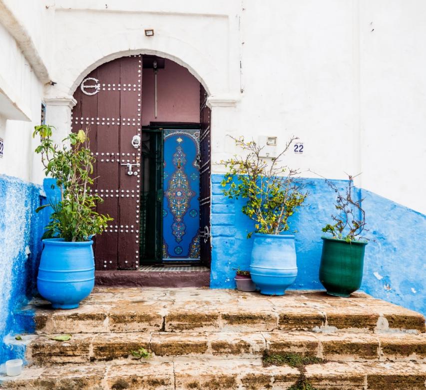 Мароканска врата онлайн пъзел
