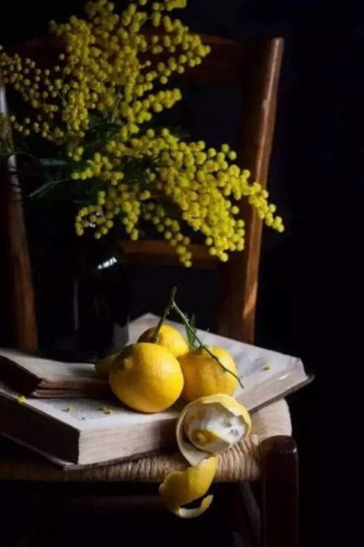 Lettura del limone su una sedia puzzle online