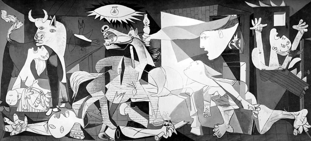 pablo picasso a known painting and pi voila online puzzle