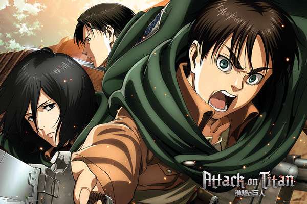 Anime Puzzle Attack On Titan rompecabezas en línea