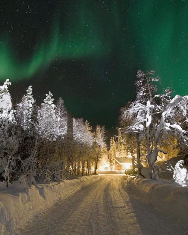 Lappland, Finland pussel på nätet