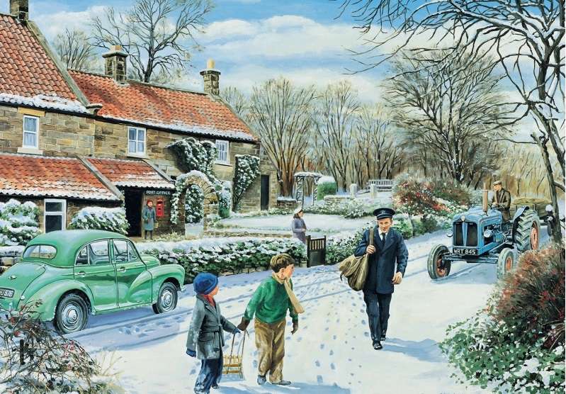 English winter. jigsaw puzzle online