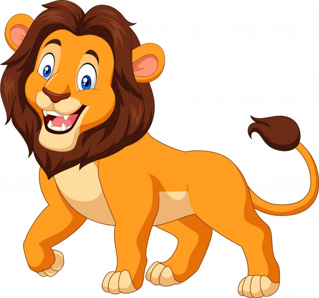 animated lion  Puzzlespiel online
