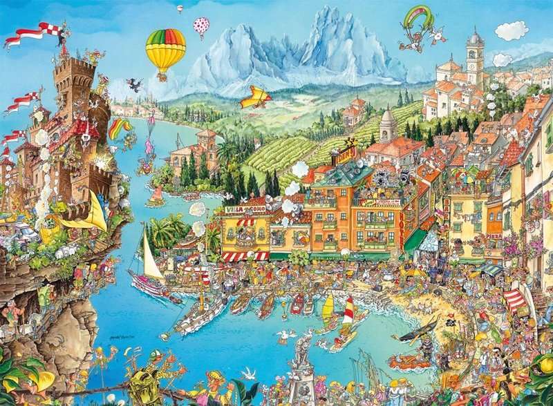 Italia  online puzzle