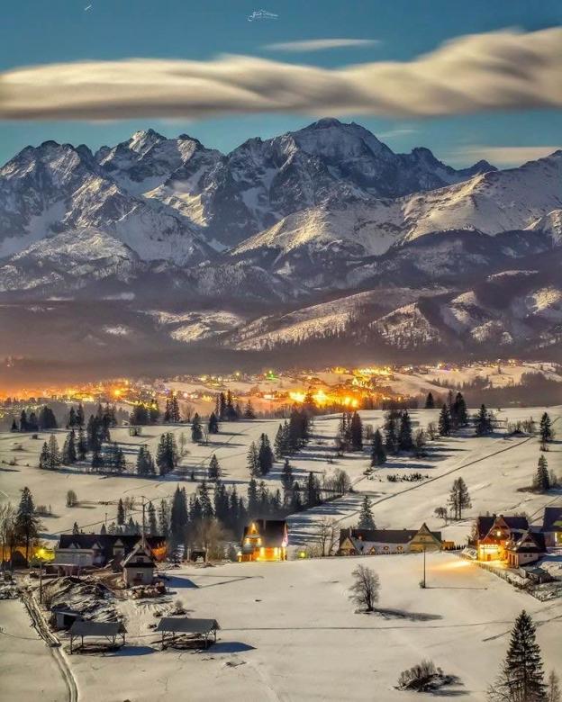 Όμορφα πολωνικά Tatras το χειμώνα παζλ online