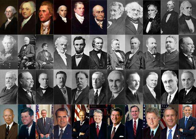 Presidents jigsaw puzzle online