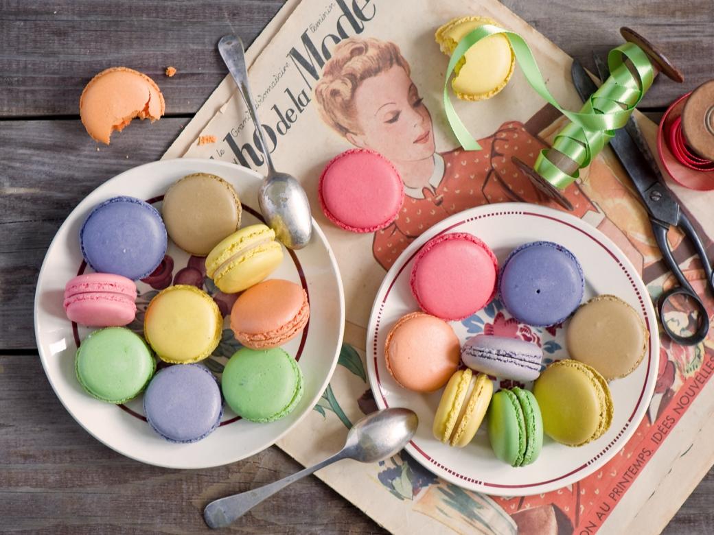 Macaroane colorate jigsaw puzzle online