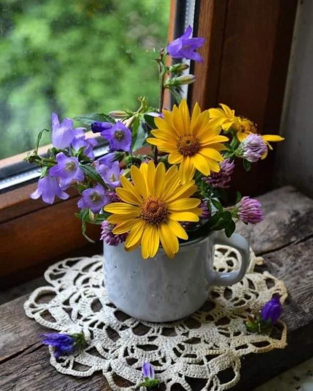 Blumen, kleine Blumen Online-Puzzle