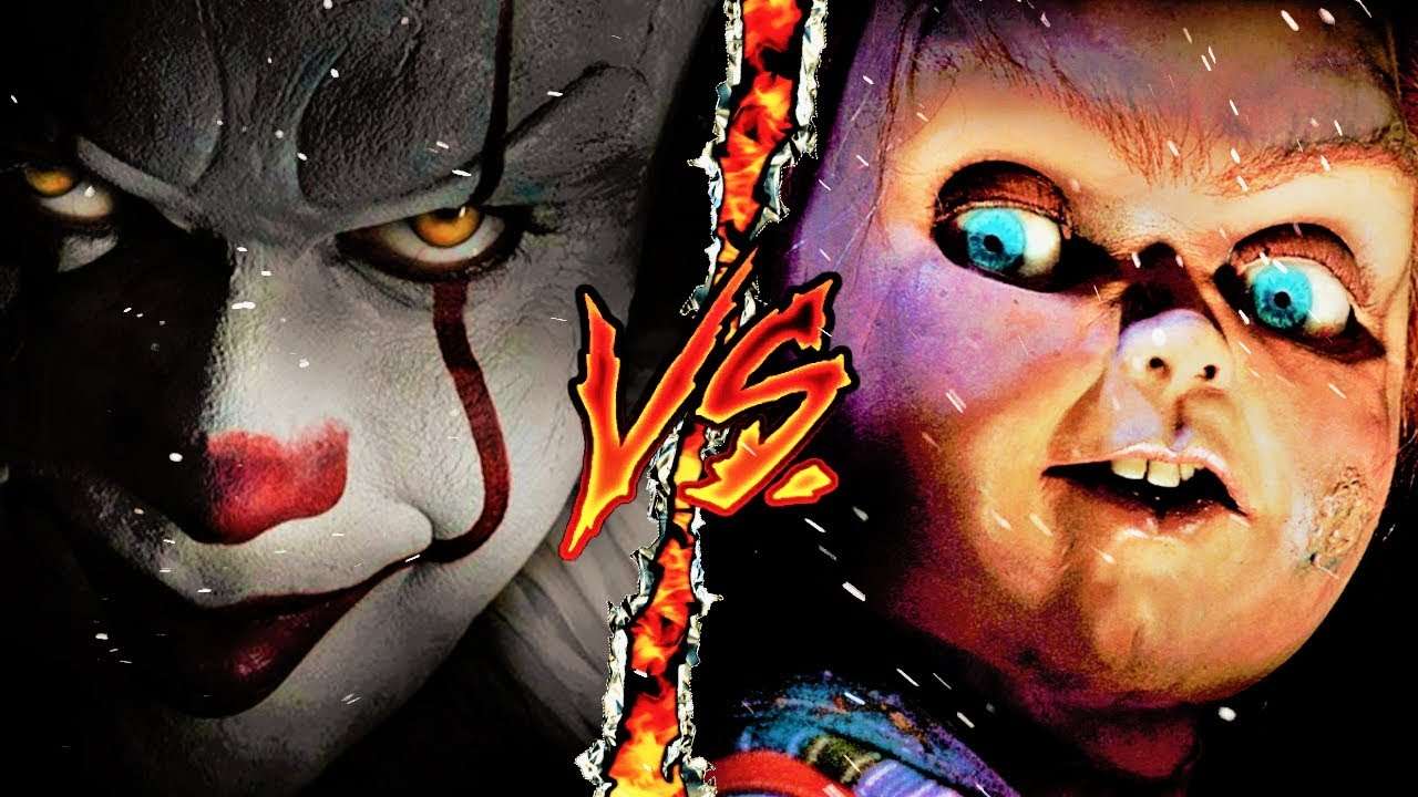 Pennywise gegen Chucky Online-Puzzle