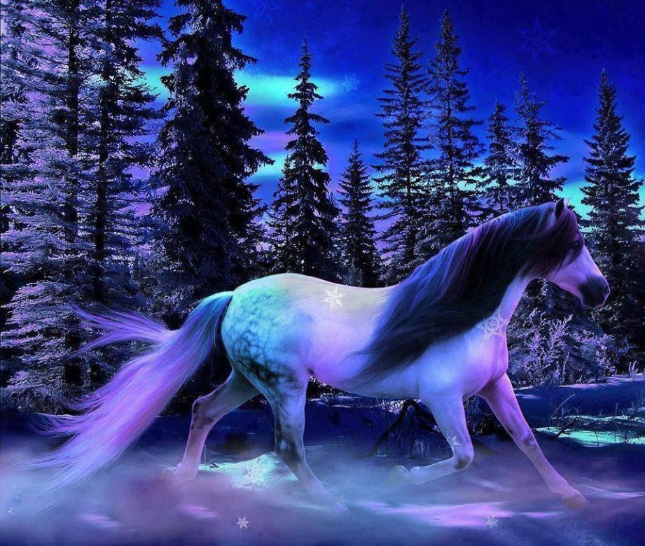mytisk häst Pussel online