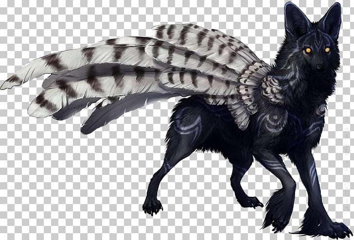 black featherd wolf online puzzle