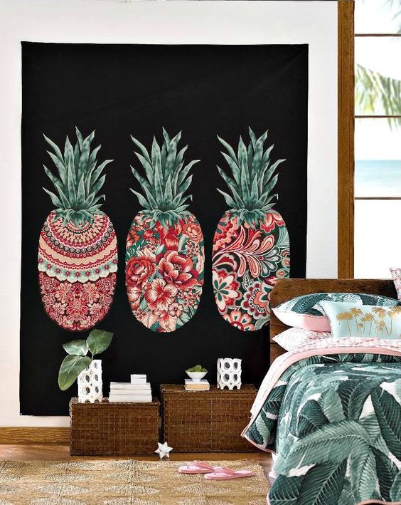 Pineapples in the bedroom jigsaw puzzle online