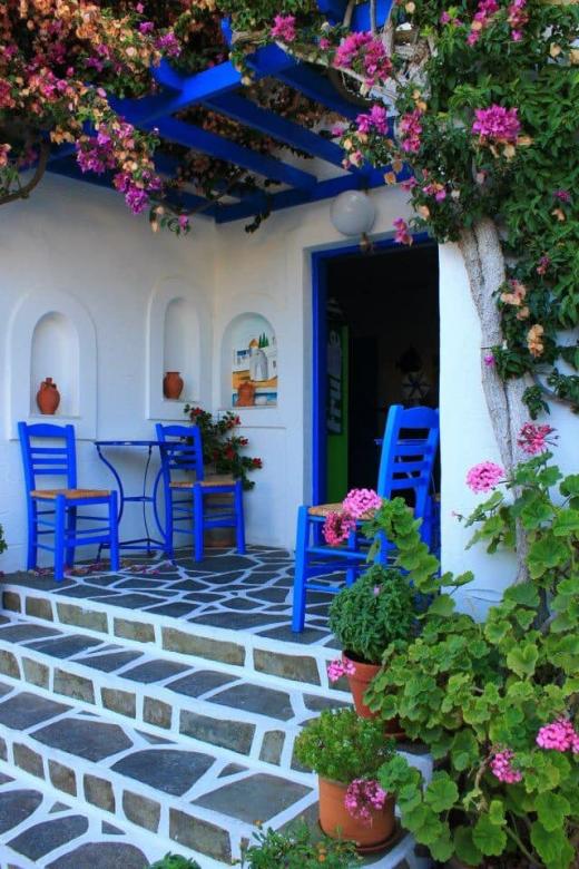 L'île de Paros et son lieu magique puzzle en ligne
