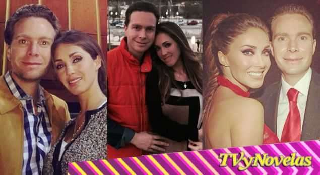Anahi with her husband jigsaw puzzle online