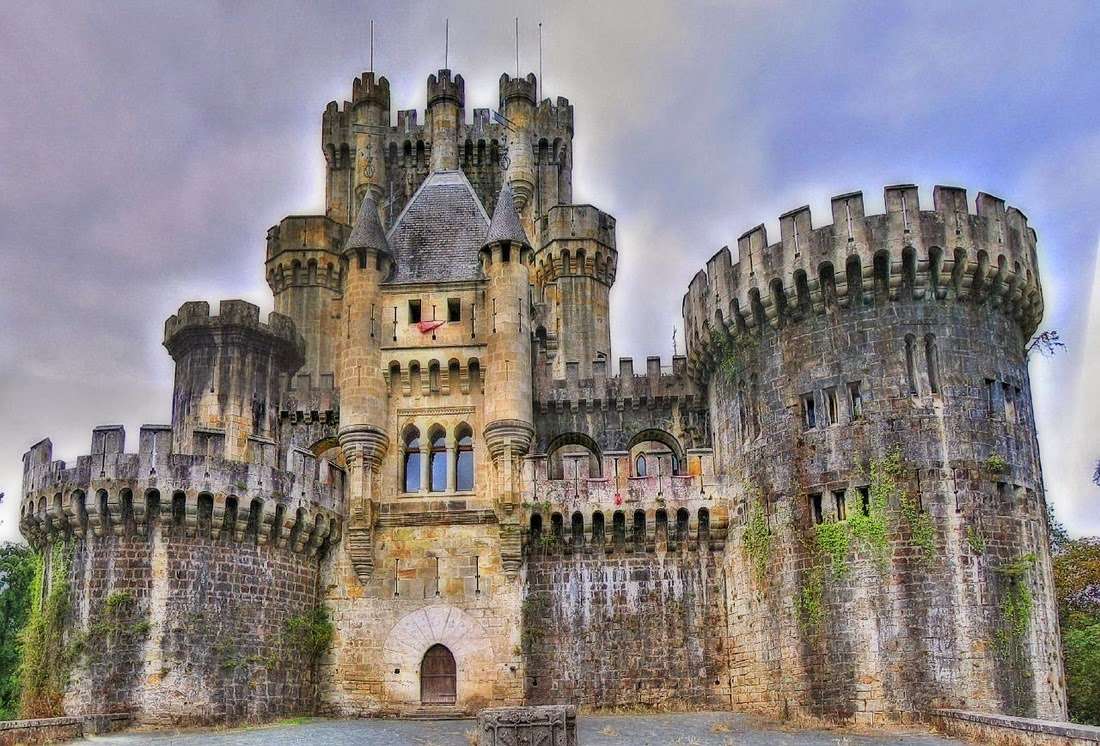 Middeleeuws kasteel legpuzzel online
