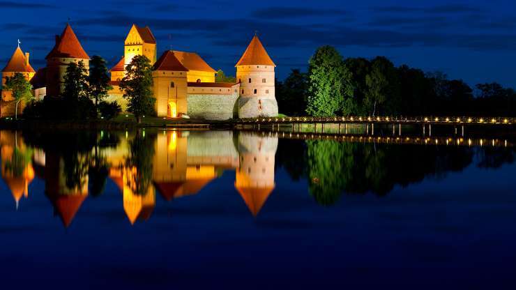 Litvánia Trakai online puzzle