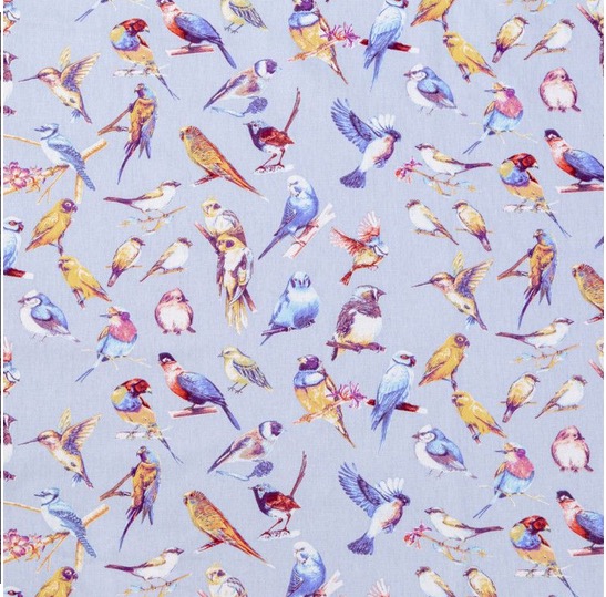 Vogels, vogels en vogels online puzzel