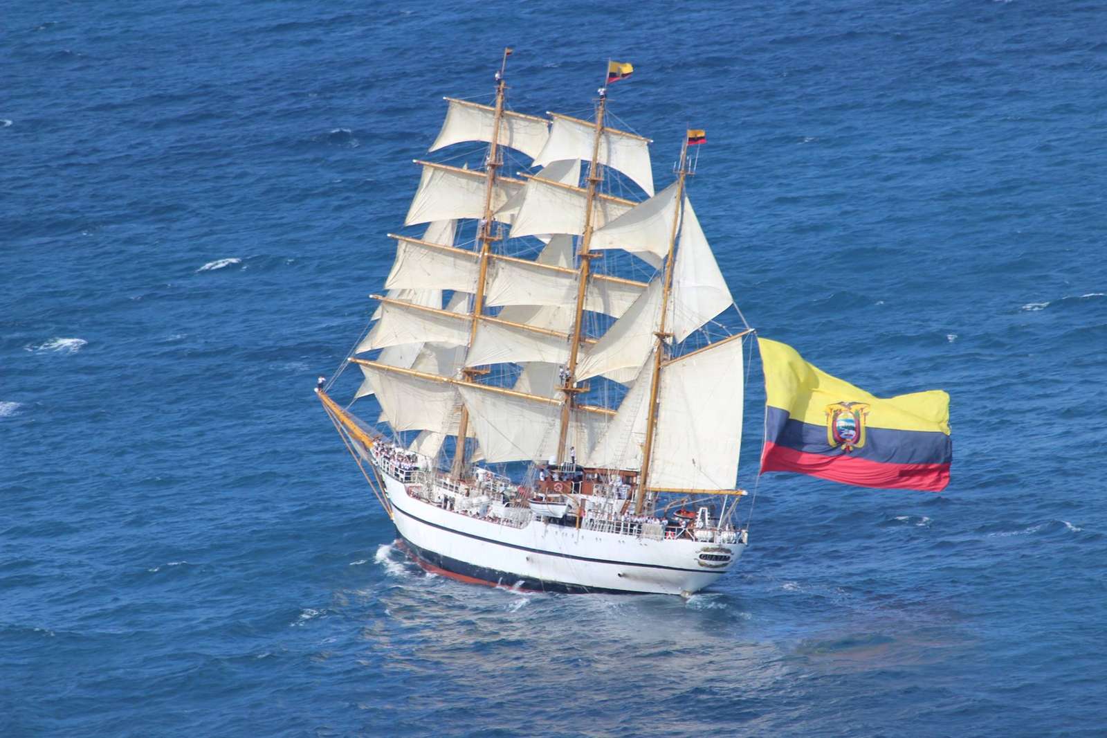 Guayas - marinetrainingsschip Ekw online puzzel