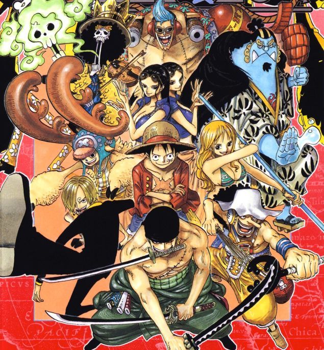 Luffy's crew! jigsaw puzzle online