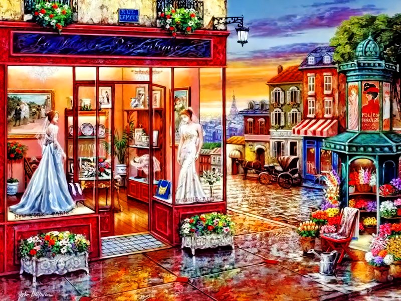 Shop for wedding dresses jigsaw puzzle online
