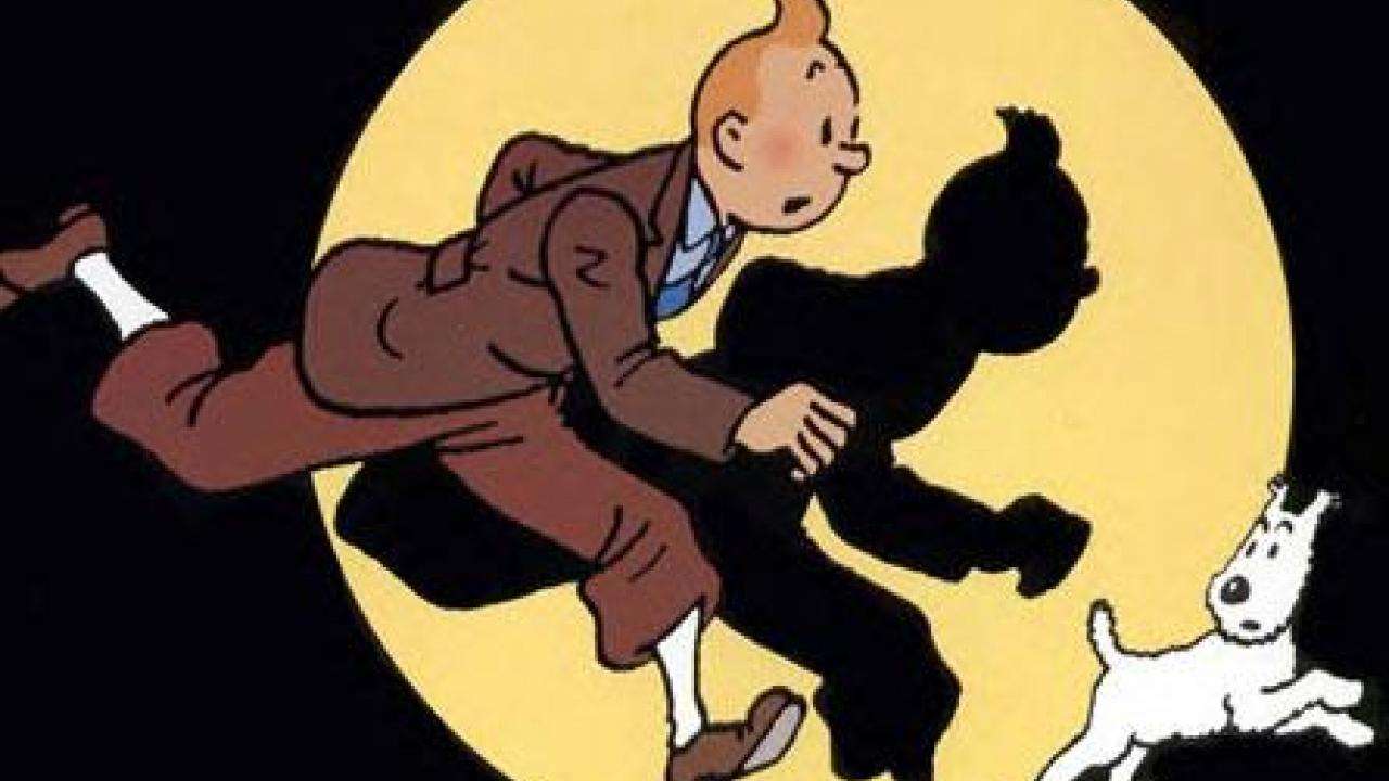 Tintin and Milou online puzzle