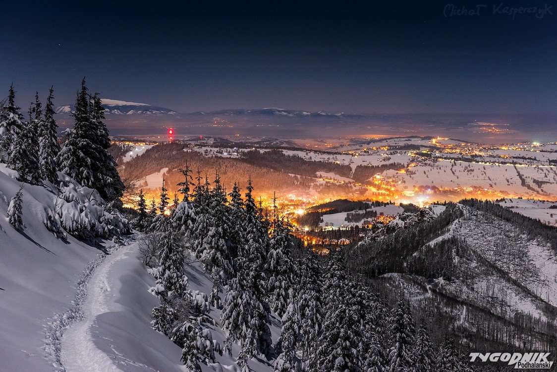 Montanhas Tatra. Gasienicowa Hall. inverno quebra-cabeças online