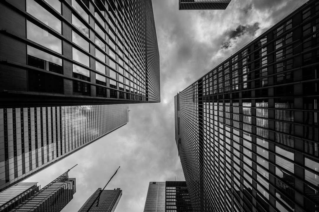 High-rises in black and white online puzzle