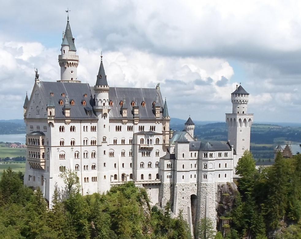 Баварский замок онлайн-пазл