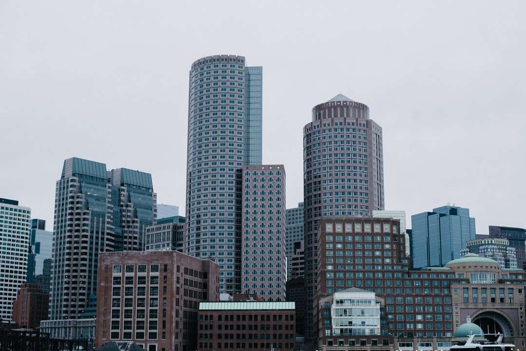 Boston city skyline online puzzle
