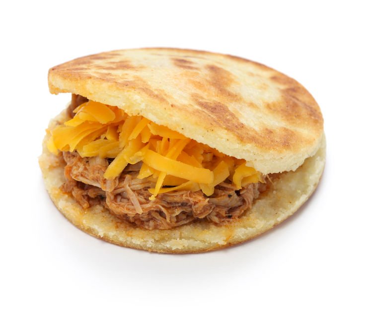 arepa with meat jigsaw puzzle online