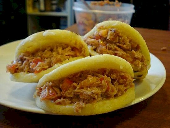arepa stuffed with meat online puzzle