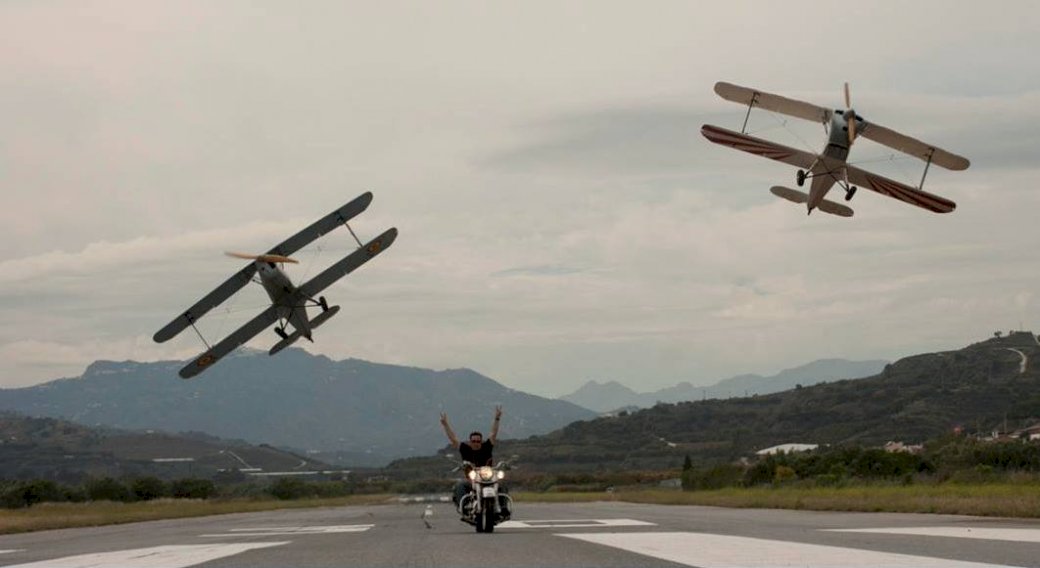 Avioane și motociclete jigsaw puzzle online