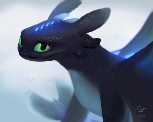 girl toothless alpha online puzzle